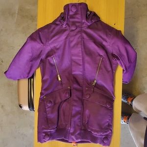 Womens purple Special Blend snowboard jacket